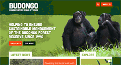 Desktop Screenshot of budongo.org