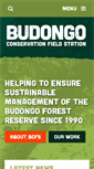 Mobile Screenshot of budongo.org